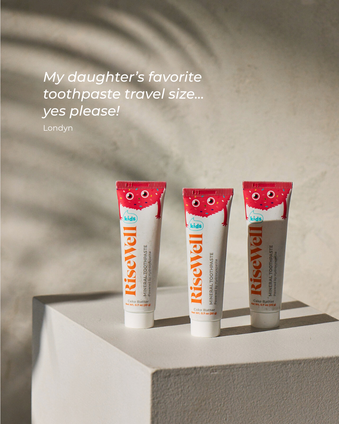 Travel Kids Mineral Toothpaste